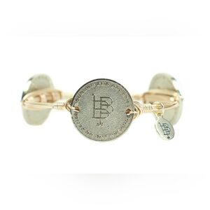 Bourbon and Bowties Signature Coin Bangle